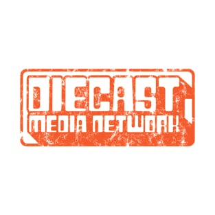 Diecast Media Network (Plastic - Orange-Worn) T-Shirt