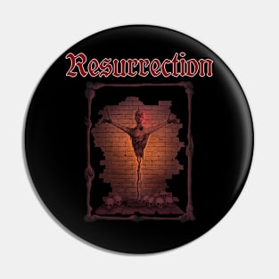 Resurrection full color Pin