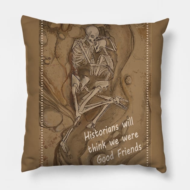 Historians will think Pillow by jonesylium