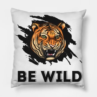 Wild Tiger Pillow