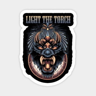 LIGHT TORCH BAND Magnet