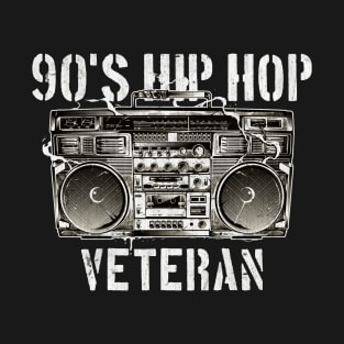 Vintage 90s Hip Hop Veteran T-Shirt