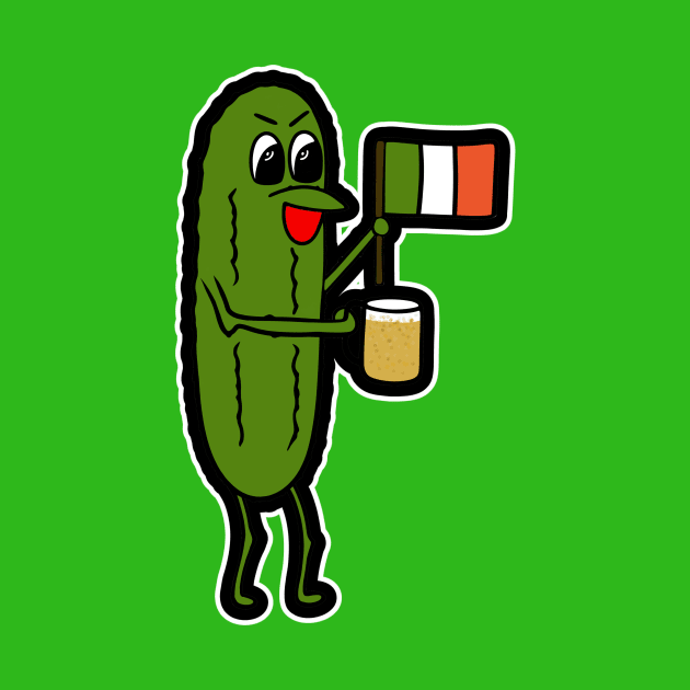 ST PATRICKS Day Dill Pickle by SartorisArt1