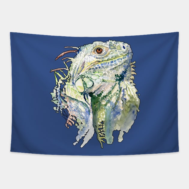 Iguana Tapestry by Zodiart