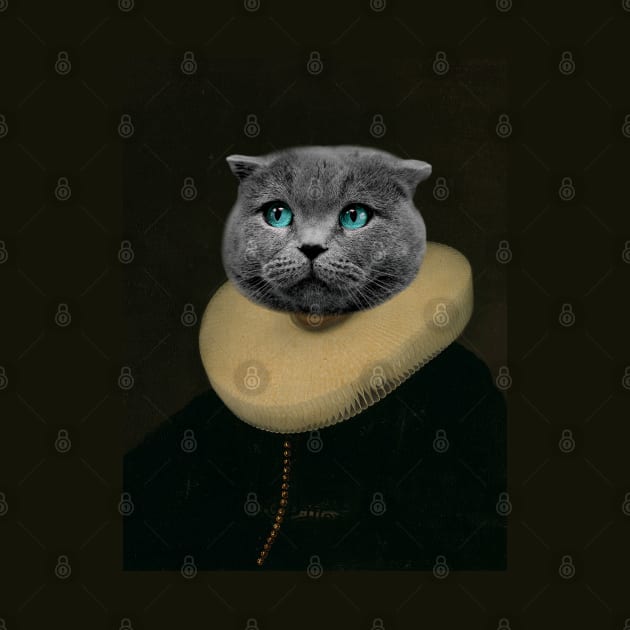 Portrait of a Cat by MsGonzalez