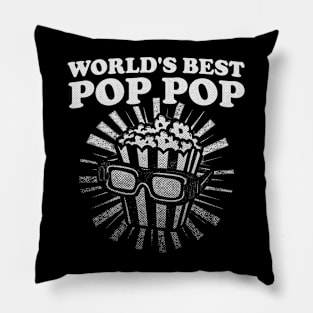 Pop Pop Shirt, Grandpa Shirt, Funny Papa Shirt, Gift For Grandpa, Fathers Day, Funny Shirt For Grandpa, World's Best Pop Pop, Popcorn Pillow