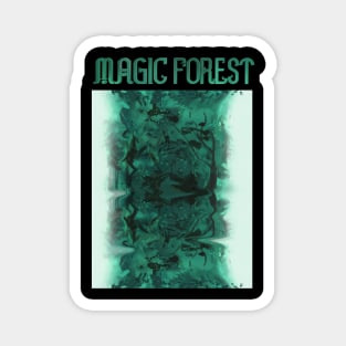 Magic forest Magnet