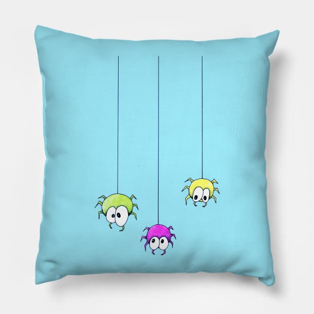 Little spiders Pillow by DarkoRikalo86