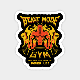 Beast Mode Gym Magnet