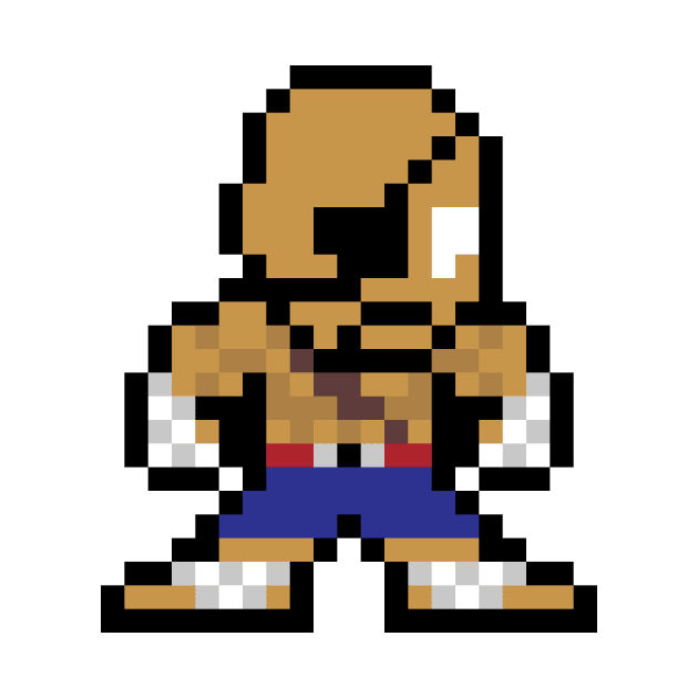 8 Bit Sagat by Sheriken