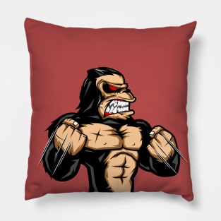 Angry Gorilla Pillow