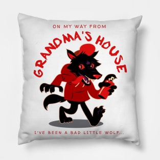 I'm a Bad Little Wolf after Grandma's Pillow