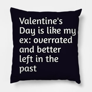 Funny valentines day joke Pillow
