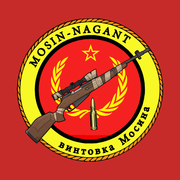 MOSIN NAGANT LOGO by theanomalius_merch