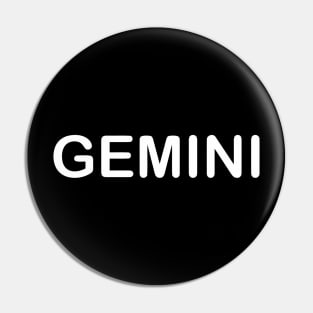 GEMINI Pin