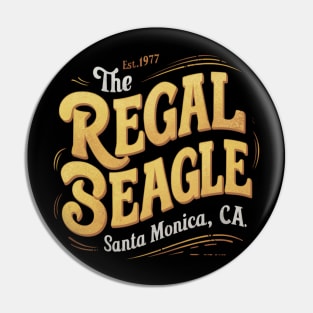 The regal beagle santa monica 1977s Pin