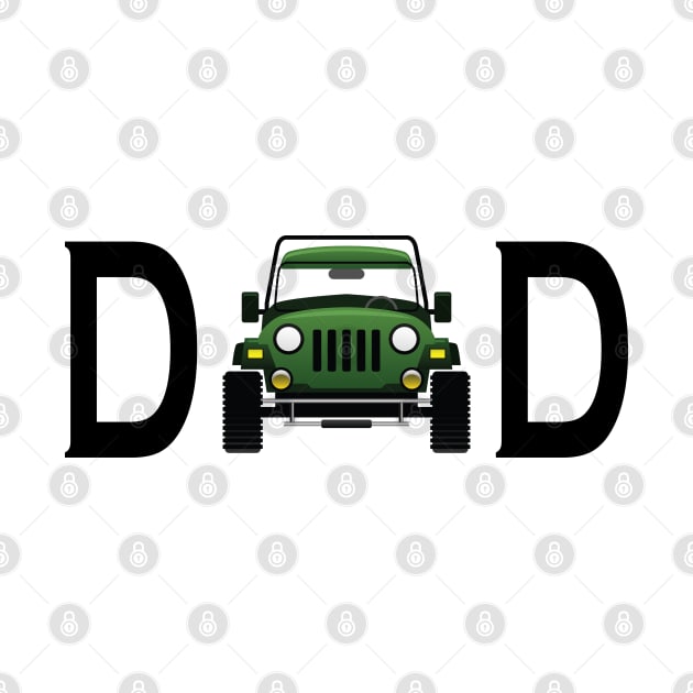 Jeep Dad by KC Happy Shop