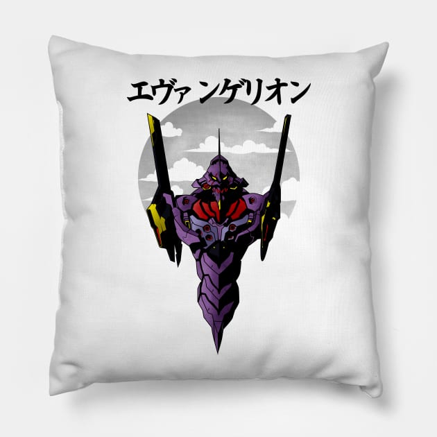 EVA-01 Pillow by berserk