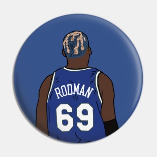 Dennis Rodman #69 Pin