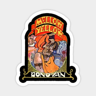 Donovan Mellow Yellow Magnet