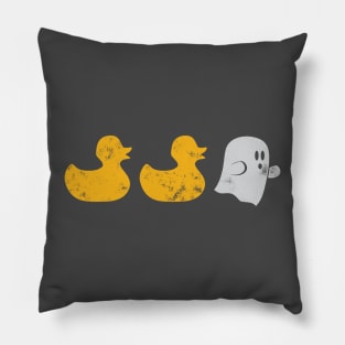 Duck Duck Ghost Pillow