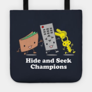 Funny - Hide and Seek Champions Tote