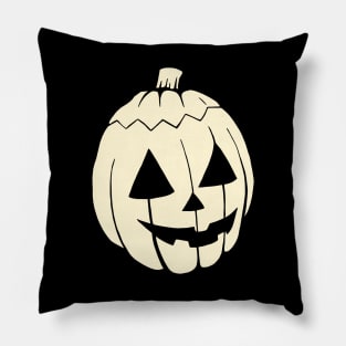 Pastel Yellow Pumpkin Pillow