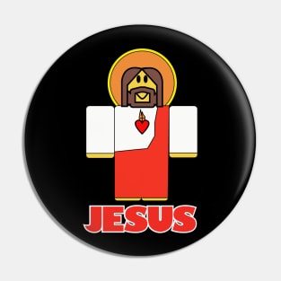 JESUS CHRIST - R0BL0X EDITION Pin