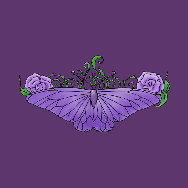 Purple Butterfly by griffinjustdesigns