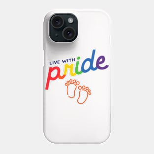 Live with Pride Phone Case