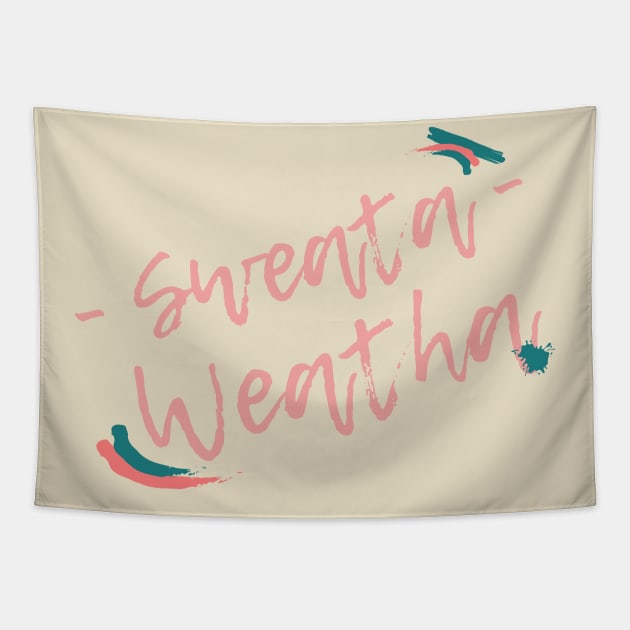 Sweater Weather Tapestry by Dear Waistline