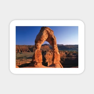 Delicate Arch In Arches National Park Magnet