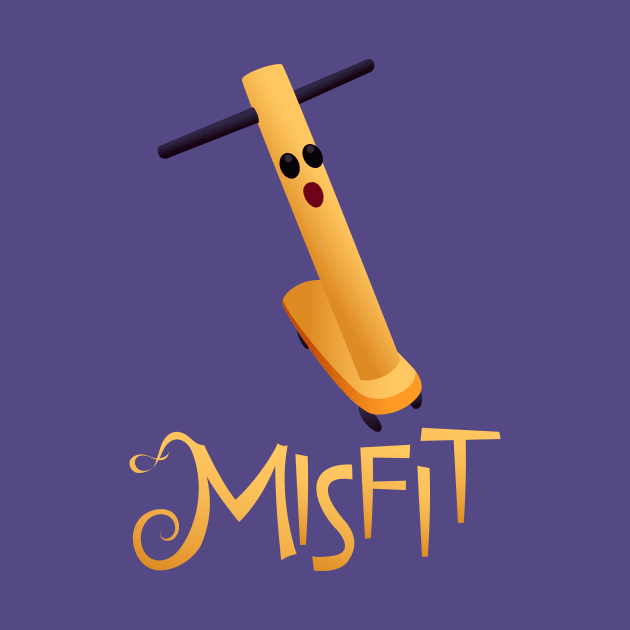 Misfit - Scooter for Jimmy by JPenfieldDesigns