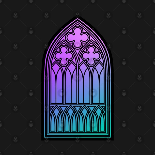 Gothic Cathedral Window by RavenWake