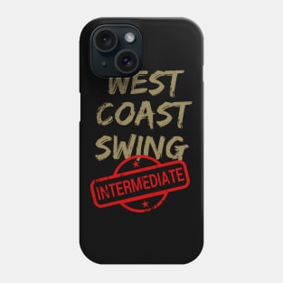 West Coast Swing Intermediate WCS Phone Case