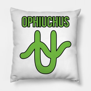 Ophiuchus Zodiac Symbol Pillow