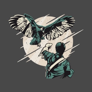 FALCONRY ILLUSTRATION T-Shirt