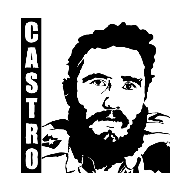 Fidel Castro by WellRed
