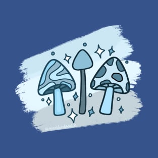 Blue Mushroom T-Shirt