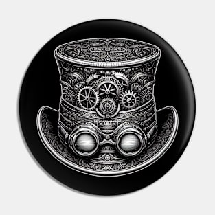 Steampunk Tophat Pin