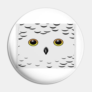owl face Pin