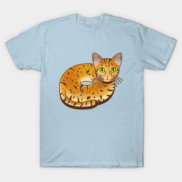 Discover Bengal Bagel - Cats - T-Shirt