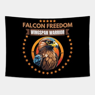Falcon Freedom Tapestry