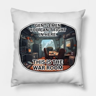 This is the war room Pillow