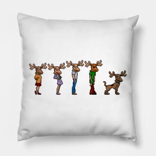 Disguised Mystery Inc Gang Pillow