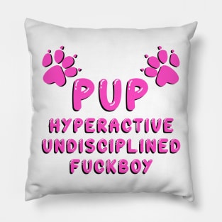 PUP - DEFINED PINK Pillow