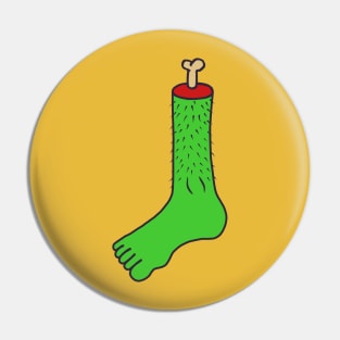 Green Stump (leg) Pin