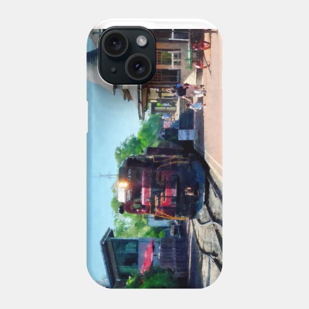 Trains - Catching the Train Phone Case by SusanSavad