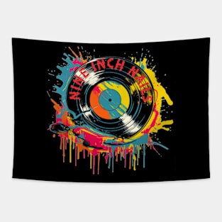 Nine Inch Nails Splash Colorful Tapestry