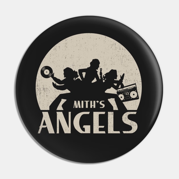 Mith's Angels Pin by AmokTimeArts